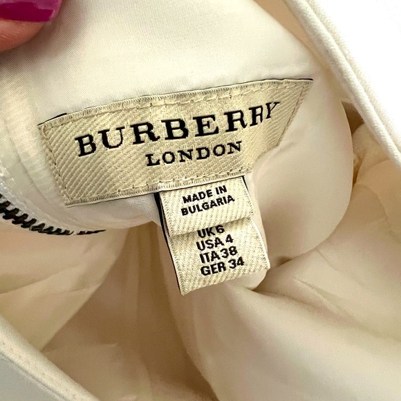 Burberry London Peplum dress size 2 - Picture 6 of 6